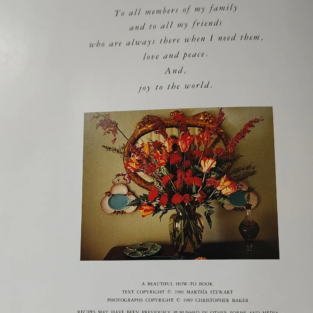 Vintage 1998 Martha Stewart's Christmas Book